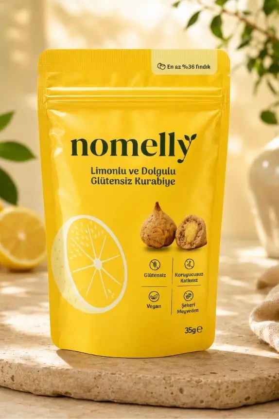 Limonlu ve Dolgulu Glütensiz Kurabiye 1