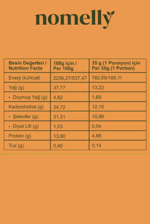 3'lü Fındıklı ve Portakallı Glütensiz Kurabiye 4