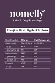 14'lü Kakaolu ve Orman Meyvesi Dolgulu Glütensiz Kurabiye 6
