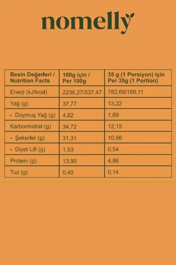 7'li Fındıklı ve Portakallı Glütensiz Kurabiye 4
