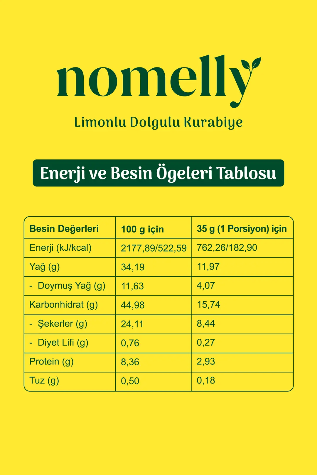 7'li Limonlu ve Dolgulu Glütensiz Kurabiye 6